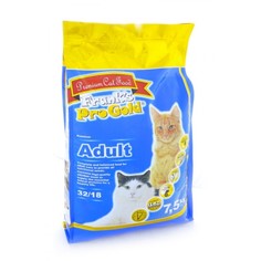 Сухой корм для кошек Franks ProGold Adult , курица, 7.5кг