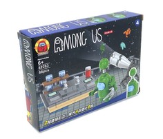 Конструктор Among us (Амонг ас) 88 деталей + 1 фигурка 6+ Wellywell