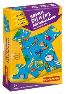 Логомозаика Bondibon звуки [Л] и [Л]