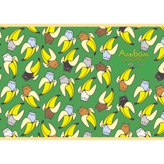 Альбом для рисования Listoff Funny (40л, 110г/м,скрепка)АЛ402173