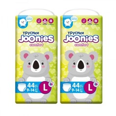 Подгузники-трусики JOONIES Comfort, размер L (9-14 кг), 44 шт. 2 шт