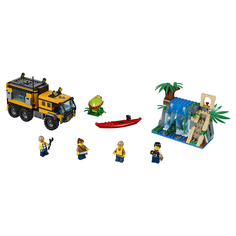 Конструктор LEGO City Jungle Explorers Передвижная лаборатория в джунглях (60160)