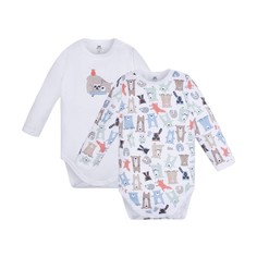 Боди с длинным рукавом Bossa Nova "Milka", рост 56 см (2 штуки), арт. 580МН-371