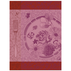 Полотенце кухонное Le Jacquard Francais Fleurs A Croquer 60x80см