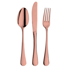 Набор столовых приборов Pintinox Stresa PVD Bronze, 24 предмета