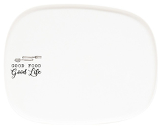 Тарелка Easy Life KITCHEN ELEMENTS R1902/KITE Белый