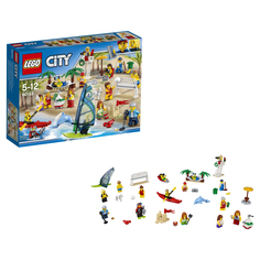 Конструктор LEGO City Town Отдых на пляже - жители LEGO City (60153)