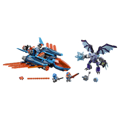 Конструктор LEGO Nexo Knights Самолёт-истребитель Сокол Клэя (70351)