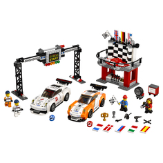 Конструктор LEGO Speed ChampionsФинишная линия гонки Porsche 911 GT (75912)