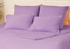 Комплект трикотажных наволочек Kupu-Kupu VIOLETT 50х70- 2 шт. KHV-57 сирень