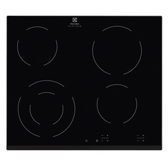 Встраиваемая варочная панель электрическая Electrolux EHF96241FK Black