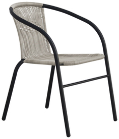 Стул для дачи Giardino Club CD001 gray 52х60х72 см