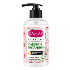 Жидкое мыло Camay Botanicals Сакура & Витамин В3 с миндальным маслом 280 мл
