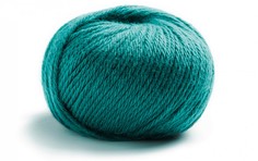 Пряжа Lamana Cusco цвет 45, karibikblau, карибский голубой