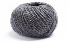 Пряжа Lamana Como Tweed цвет 28 ТВИД, schiefergrau, темно-серый