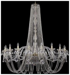Люстра подвесная Bohemia Ivele Crystal 1402/20/530/h-164/G