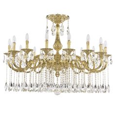 Хрустальная люстра 72101/16/360 A G Bohemia Ivele Crystal