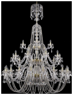 Люстра подвесная Bohemia Ivele Crystal 1402/20+10+5/530/XL-206/3d/G