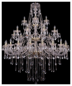 Люстра подвесная Bohemia Ivele Crystal 1415/20+10+5/530-180/3d/G