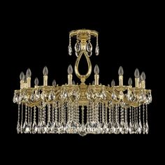 Хрустальная люстра 75302/16/360 A G Bohemia Ivele Crystal