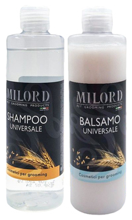 Шампунь-бальзам для собак и кошек Milord универсальный, 600 мл