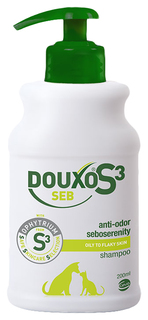 Шампунь для собак и кошек Ceva для жирной кожи, против перхоти, фруктовый, 200 мл