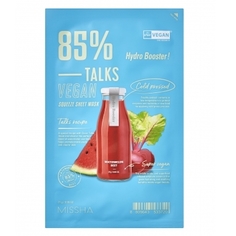 Mаска для лица MISSHA Talks Vegan Squeeze Hydro Booster, 27 г