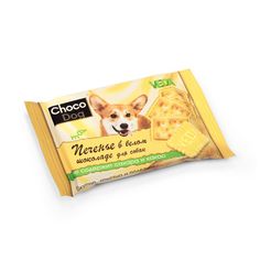 Лакомство для собак VEDA Choco Dog, печенье в белом шоколаде, 30г, 14 шт