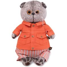 Мягкая игрушка Budi Basa Basik & Co Басик в оранжевой куртке и штанах 22 см