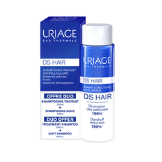 Набор Uriage DS HAIR Шампунь против перхоти + мягкий балансирующий шампунь