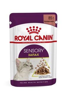 Влажный корм для кошек ROYAL CANIN SENSORY, рыба, 12шт, 85г