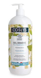 Гель для душа, Coslys, Органическая жимолость, увлажняющий, 1000 мл