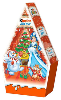 Подарочный набор Kinder микс домик 106 г
