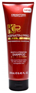 Шампунь CREIGHTONS Keratin Pro Smooth&Strengthen 250 мл