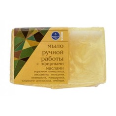 Мыло ручной работы, Melta, Имбирь и апельсин, с эфирными маслами, 100 г