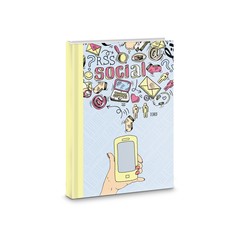 Ежедневник недатированный Listoff Стильные патчи А6+, 112л,ЕЖИЛ21611206