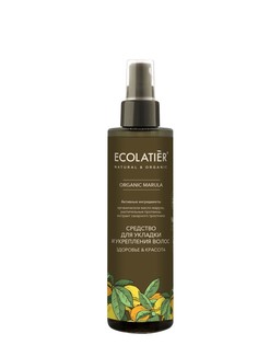 Средство для укладки и укрепления волос, ECOLATIER, 200 мл
