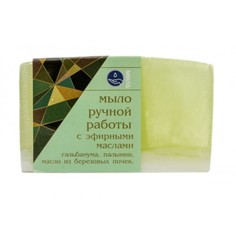 Мыло ручной работы, Melta, Березовое, с эфирными маслами, 100 г
