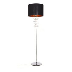 Торшер Lumina Deco LDF 5530 CHR+BK Milari
