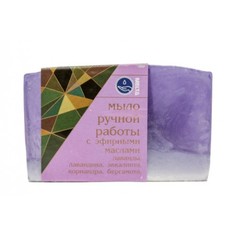 Мыло ручной работы, Melta, Лавандовое, с эфирными маслами, 100 г