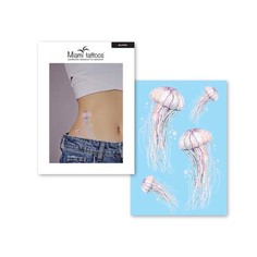 Переводные тату Miami Tattoos Jellyfish