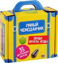 Равивающая игра Проф-Пресс Умный чемоданчик. Овощи, фрукты, ягоды, 136380-TN