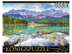 Пазлы Konigspuzzle Германия Озеро Айбзее, 1000 элементов ГИK1000-0639 Königspuzzle
