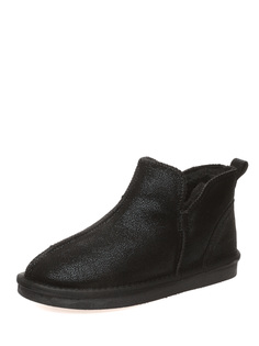 Угги женские MAKFINE 10072-524-011M черные 40 RU