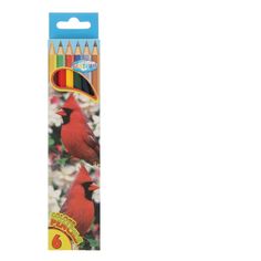 Карандаши цветные "Zoo", 6 цветов Centrum