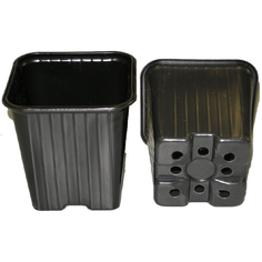 Горшок для рассады квадратный, 9х9х14 см, 0,8 л Агроком