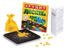 Семейная настольная игра Биплант Десять в ряд