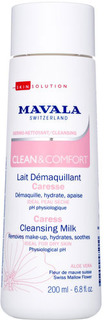 Очищающее молочко для деликатного ухода MAVALA Clean & Comfort, 200 мл