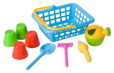 Игровой набор Hualian Toys "Песочные игры", 8 предметов