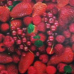 Транспарентная бумага "Ягоды", арт. 86005 Folia